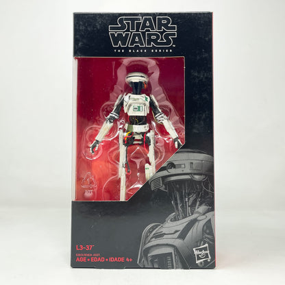 Vintage Hasbro Star Wars Black Series Sealed Figures L3-37 #73- Han Solo Movie – Hasbro Black Series (2018)