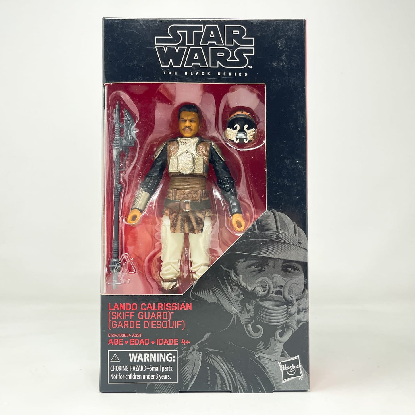 Vintage Hasbro Star Wars Black Series Sealed Figures Lando Calrissian (Skiff Guard Disguise) #76 - Hasbro Black Series (2018)