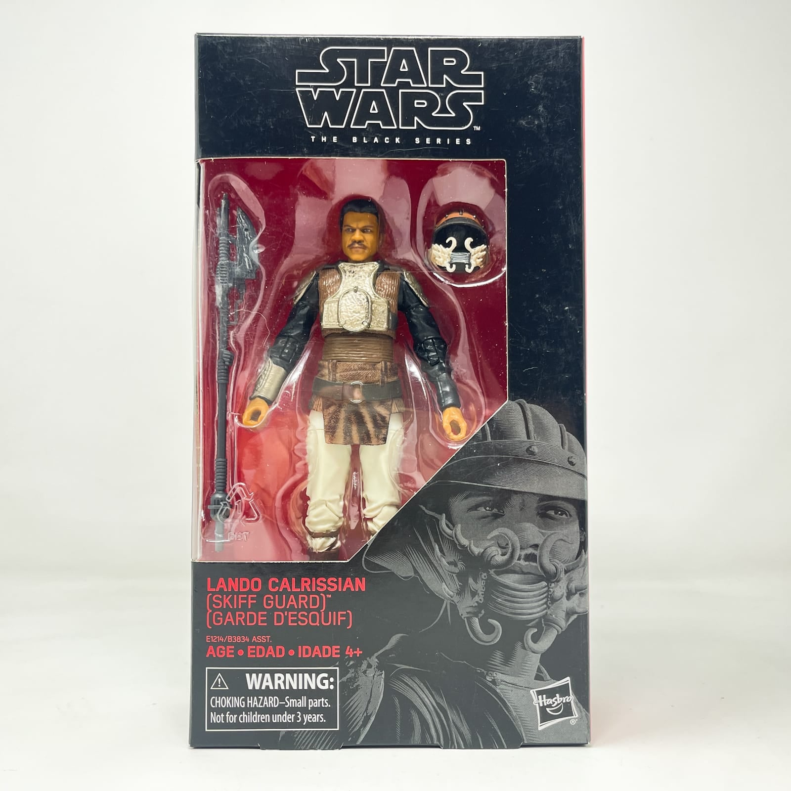 Vintage Hasbro Star Wars Black Series Sealed Figures Lando Calrissian (Skiff Guard Disguise) #76 - Hasbro Black Series (2018)