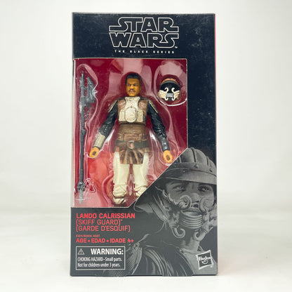 Vintage Hasbro Star Wars Black Series Sealed Figures Lando Calrissian (Skiff Guard Disguise) #76 - Hasbro Black Series (2018)