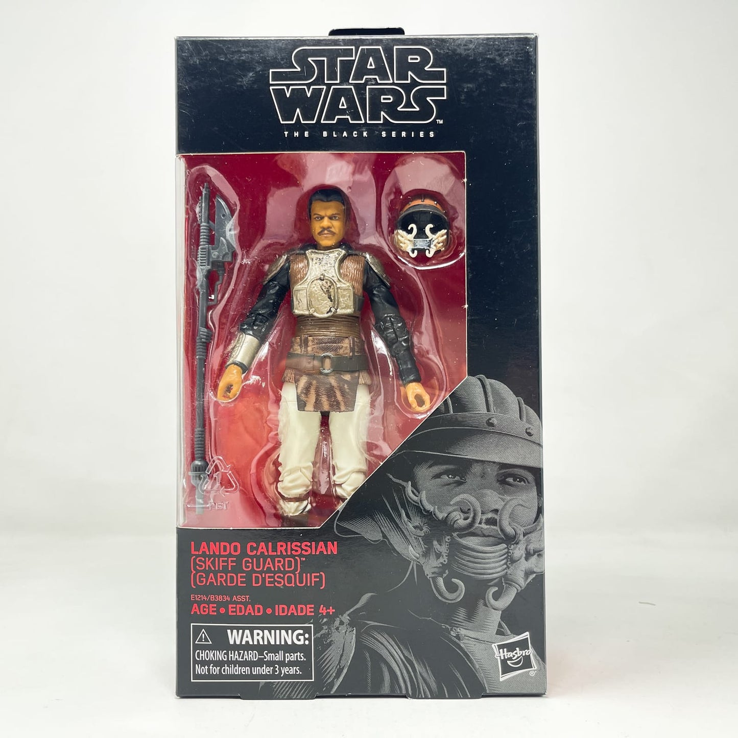 Vintage Hasbro Star Wars Black Series Sealed Figures Lando Calrissian (Skiff Guard Disguise) #76 - Hasbro Black Series (2018)