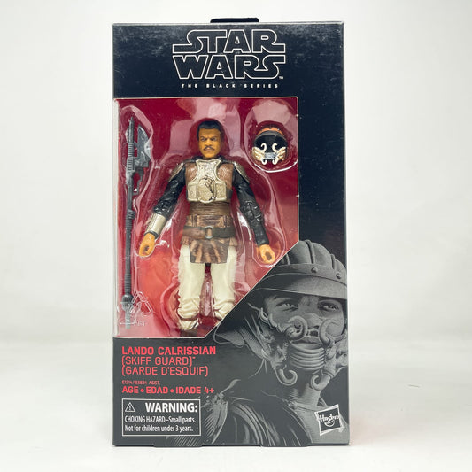 Vintage Hasbro Star Wars Black Series Sealed Figures Lando Calrissian (Skiff Guard Disguise) #76 - Hasbro Black Series (2018)