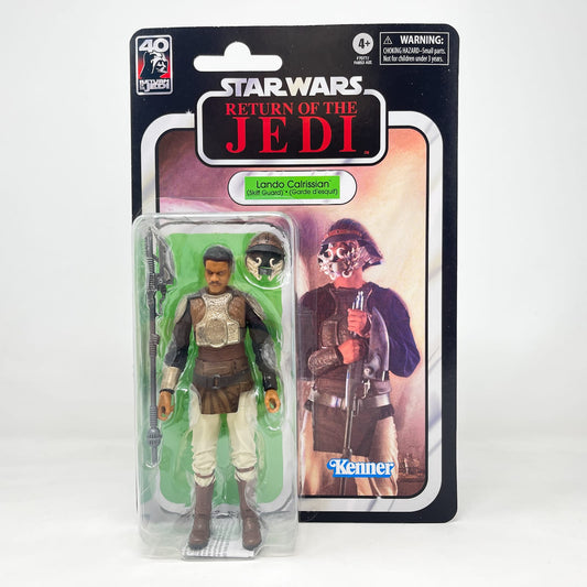 Vintage Hasbro Star Wars Black Series Sealed Figures Lando Calrissian (Skiff Guard) ROTJ - 40th Anniversary - Hasbro Black Series (2023)