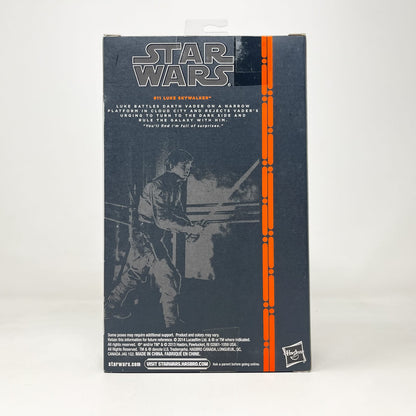 Vintage Hasbro Star Wars Black Series Sealed Figures Luke Skywalker (Bespin) #11 - Orange Line - Hasbro Black Series (2014)
