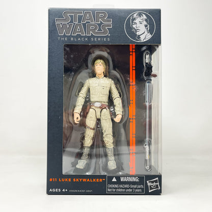Vintage Hasbro Star Wars Black Series Sealed Figures Luke Skywalker (Bespin) #11 - Orange Line - Hasbro Black Series (2014)