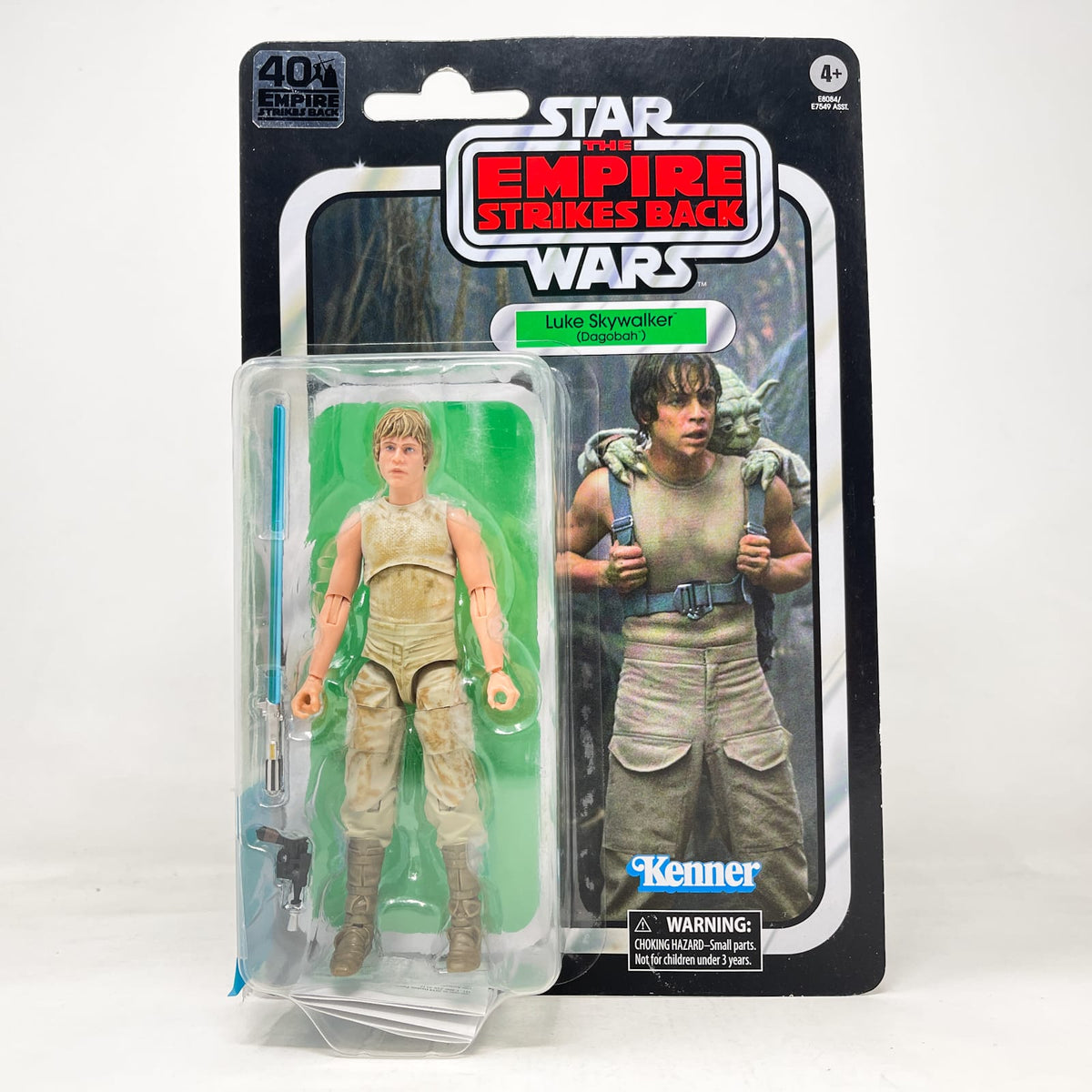 Vintage Hasbro Star Wars Black Series Sealed Figures Luke Skywalker (Dagobah) - 40th Anniversary - Hasbro Black Series (2020)