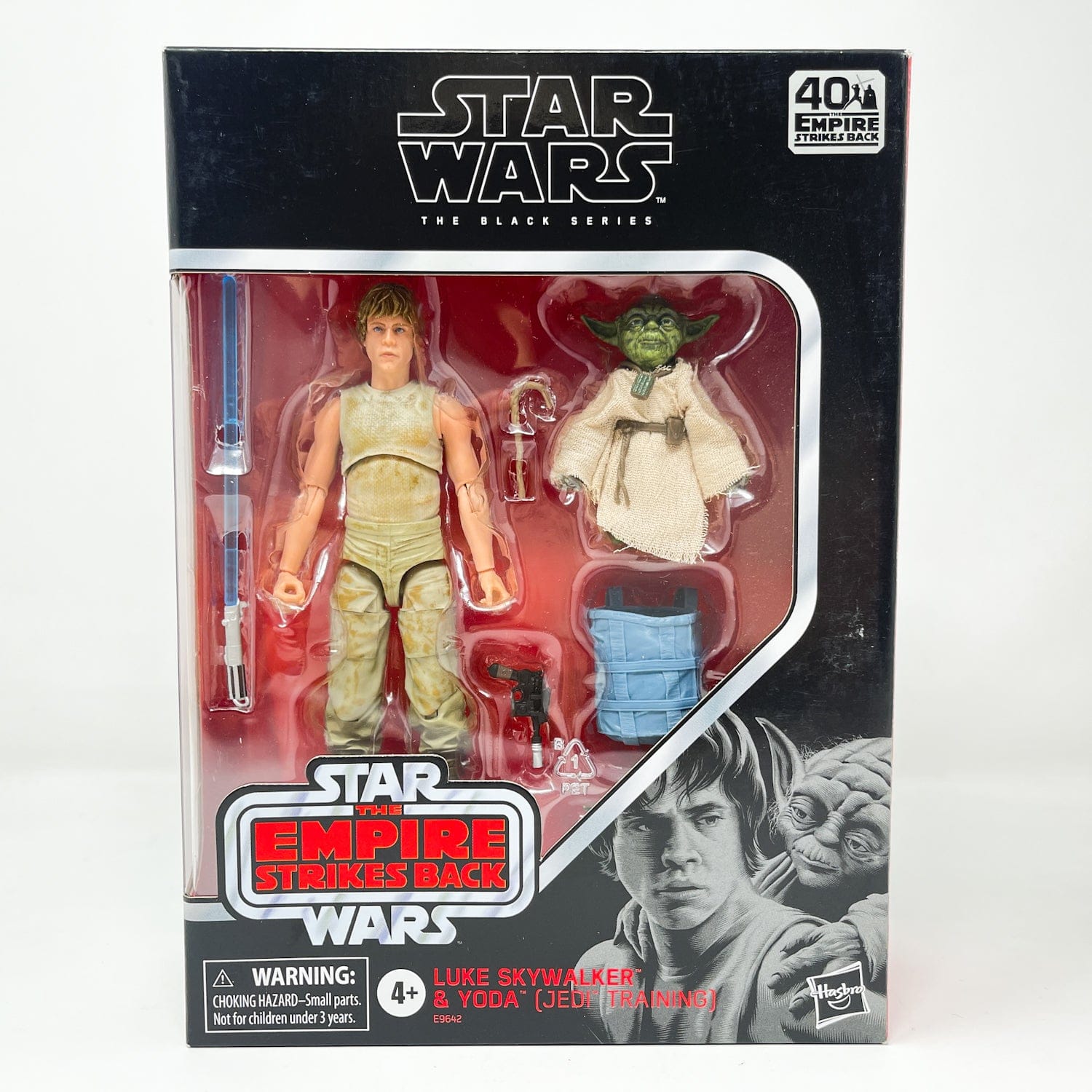 Vintage Hasbro Star Wars Black Series Sealed Figures Luke Skywalker Dagobah & Yoda (Deluxe) D4 - Black Series Hasbro Star Wars Action Figure Set
