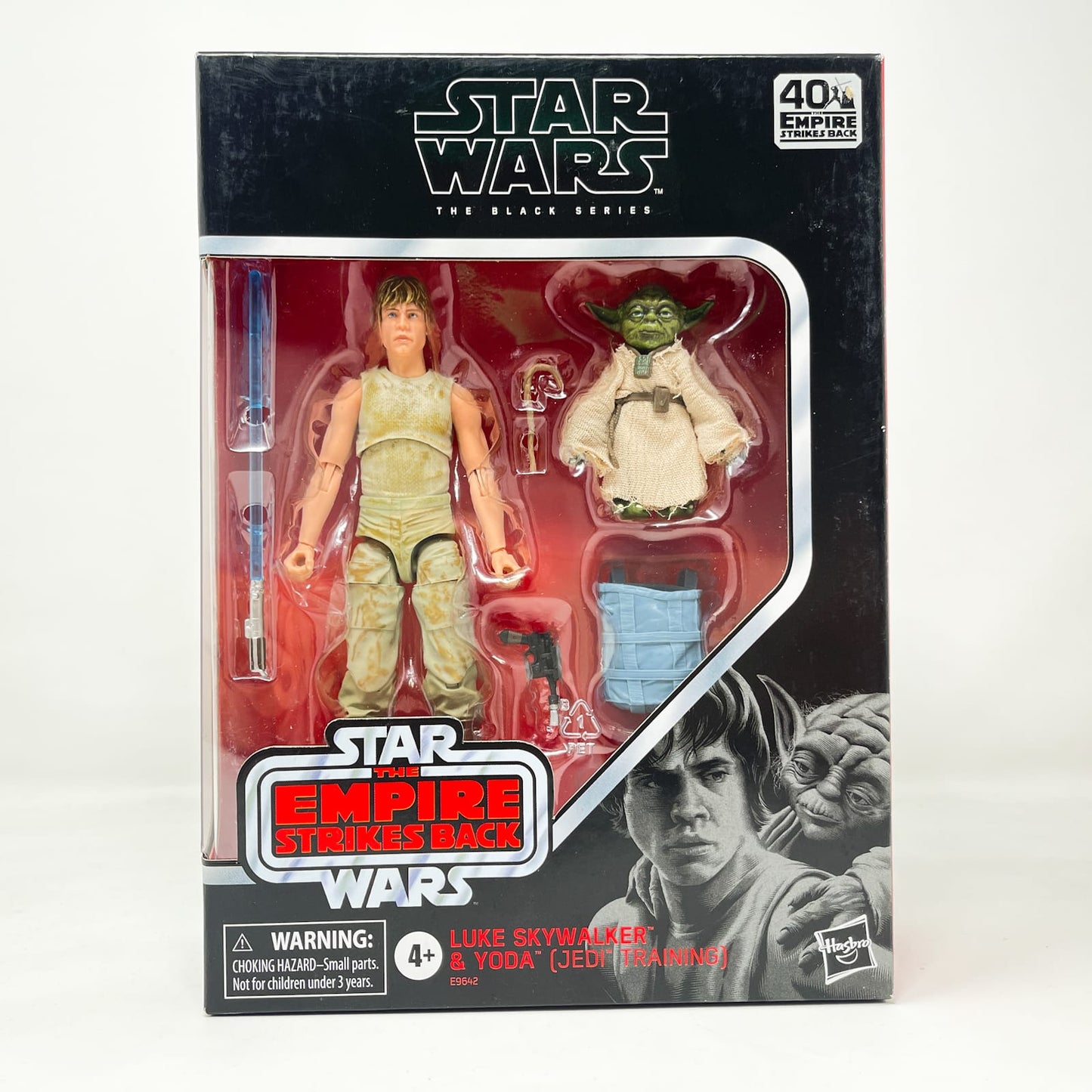 Vintage Hasbro Star Wars Black Series Sealed Figures Luke Skywalker Dagobah & Yoda (Deluxe) D4 - Hasbro Black Series (2020)