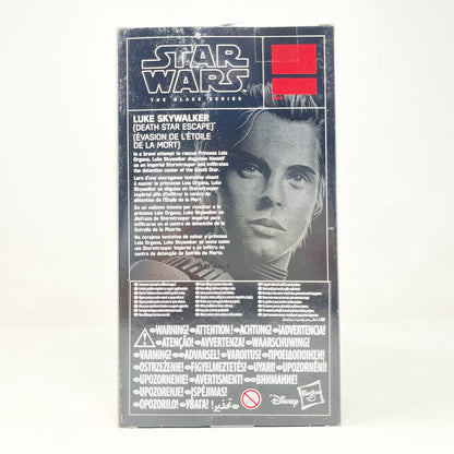 Vintage Hasbro Star Wars Black Series Sealed Figures Luke Skywalker (Death Star Escape) Stormtrooper - Hasbro Black Series (2019)