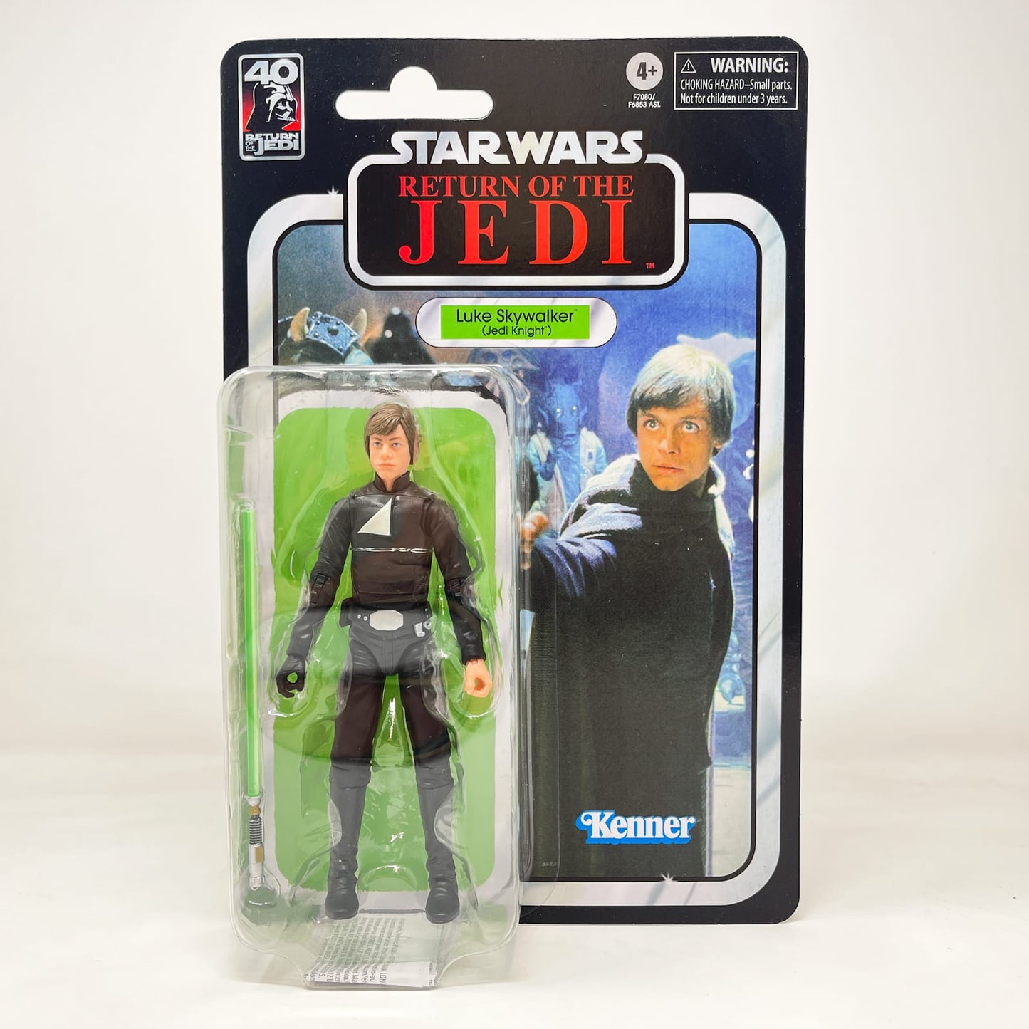 Vintage Hasbro Star Wars Black Series Sealed Figures Luke Skywalker (Jedi Knight) - 40th Anniversary - Hasbro Black Series (2023)