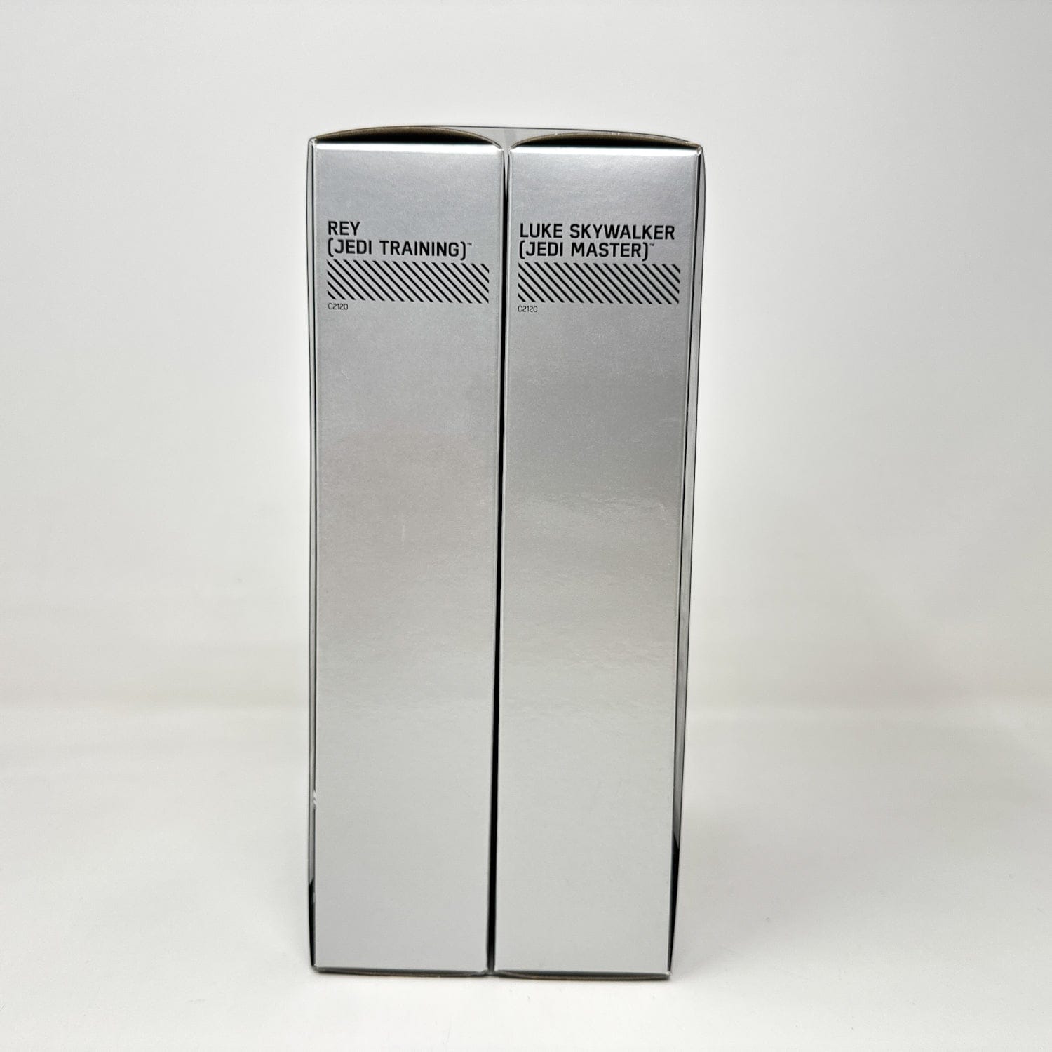 Vintage Hasbro Star Wars Black Series Sealed Figures Luke Skywalker & Rey Jedi Master and Training (SDCC) - Black Series Hasbro Star Wars Action Figure