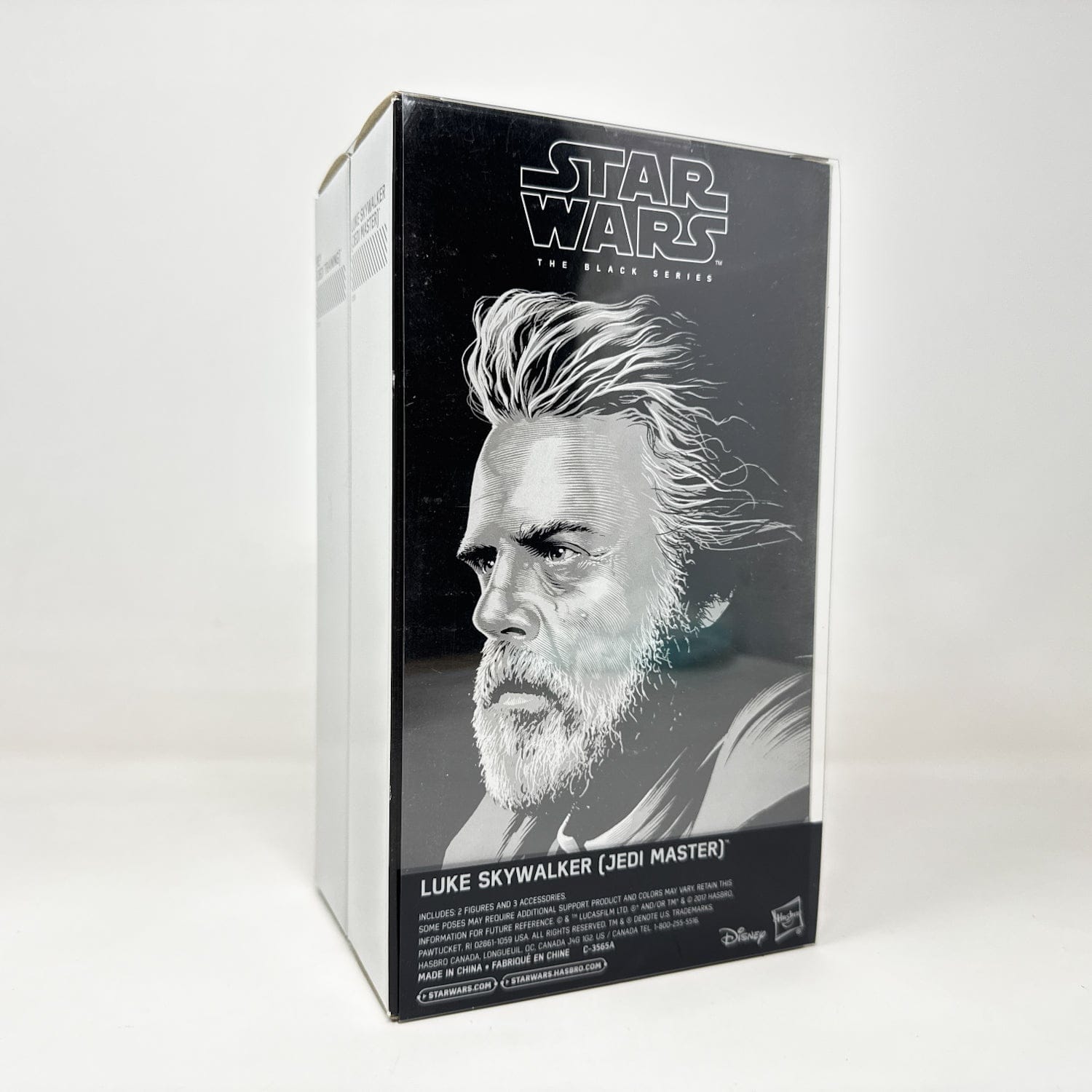 Vintage Hasbro Star Wars Black Series Sealed Figures Luke Skywalker & Rey Jedi Master and Training (SDCC) - Black Series Hasbro Star Wars Action Figure