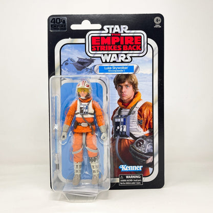 Vintage Hasbro Star Wars Black Series Sealed Figures Luke Skywalker (Snowspeeder) - 40th Anniversary - Hasbro Black Series (2020)