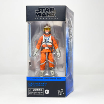 Vintage Hasbro Star Wars Black Series Sealed Figures Luke Skywalker (Snowspeeder) ESB 02 - Black Series Hasbro Star Wars Action Figure