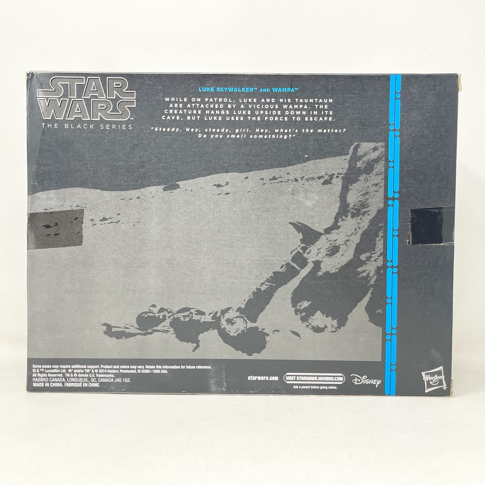 Vintage Hasbro Star Wars Black Series Sealed Figures Luke Skywalker & Wampa - Hasbro Black Series (2014)