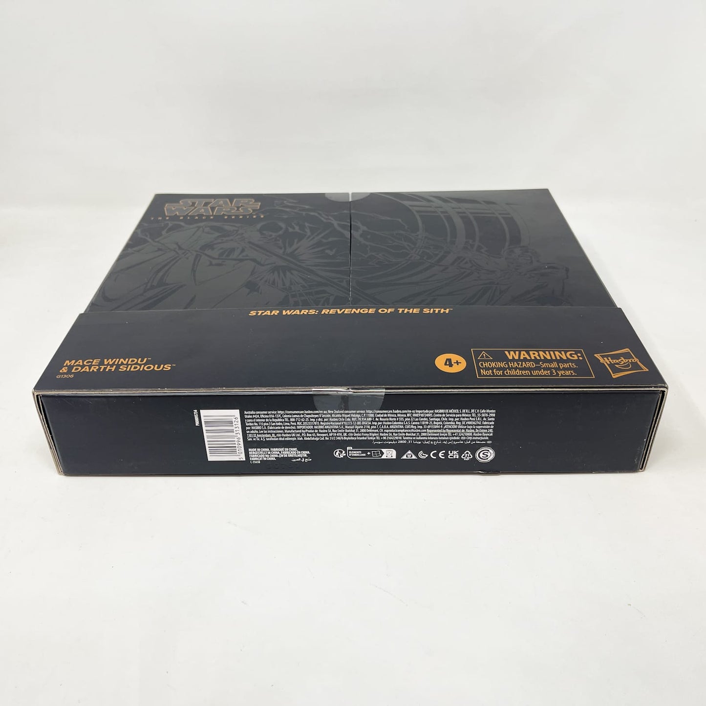Vintage Hasbro Star Wars Black Series Sealed Figures Mace Windu & Darth Sidious 2-Pack – Hasbro The Black Series (2025)