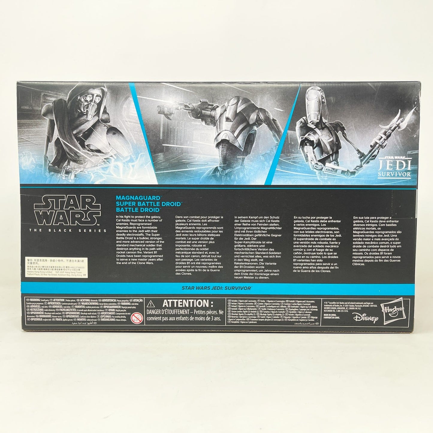 Vintage Hasbro Star Wars Black Series Sealed Figures MagnaGuard, Super Battle Droid and Battle Droid Set 3-Pack - Hasbro Black Series