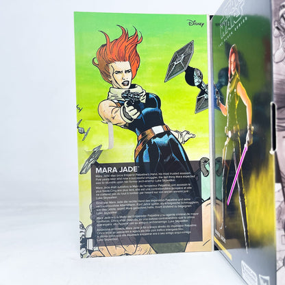 Vintage Hasbro Star Wars Black Series Sealed Figures Mara Jade Dark Force Rising Comic Pack – Hasbro Black Series (2023)