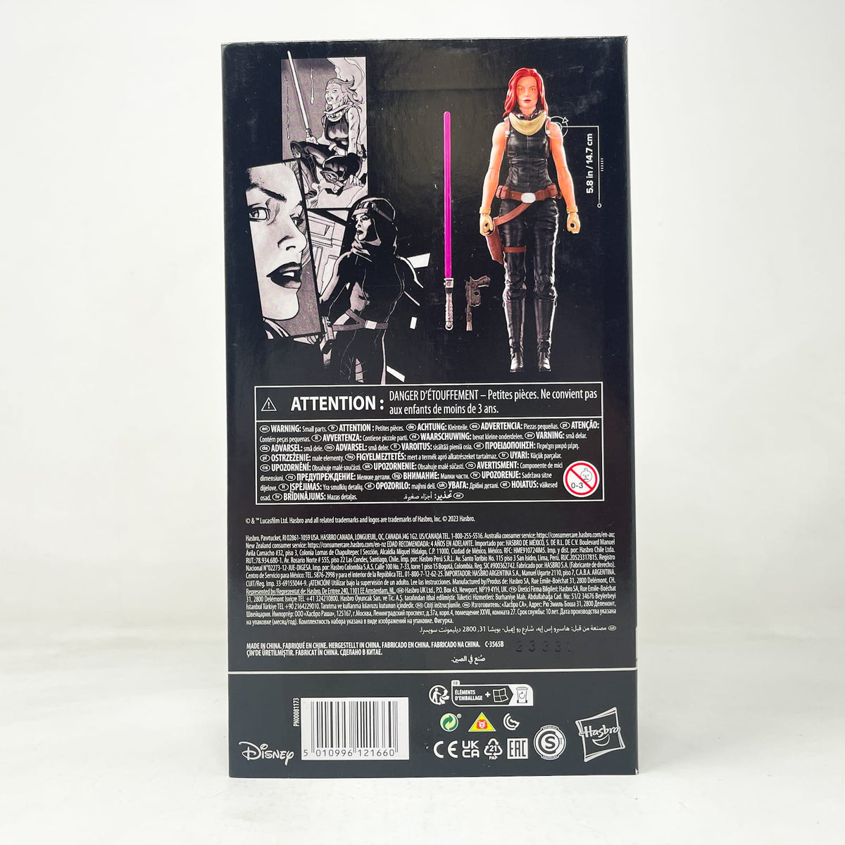 Vintage Hasbro Star Wars Black Series Sealed Figures Mara Jade Dark Force Rising Comic Pack – Hasbro Black Series (2023)