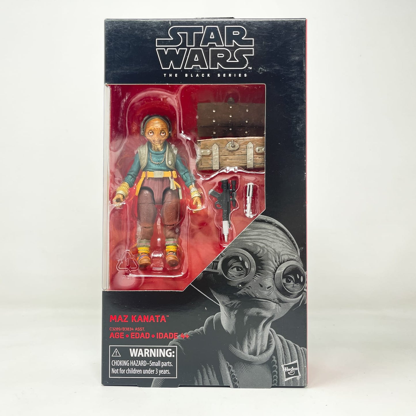 Vintage Hasbro Star Wars Black Series Sealed Figures Maz Kanata #49 - Hasbro Black Series (2017)