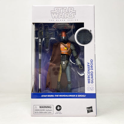 Vintage Hasbro Star Wars Black Series Sealed Figures Mercenary Guard Droid WHITE BOX - The Mandalorian and Grogu #09 - Hasbro Black Series (2026)