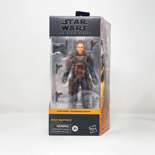 Vintage Hasbro Star Wars Black Series Sealed Figures Migs Mayfeld - Black Series MAN 27 Hasbro Star Wars Action Figure