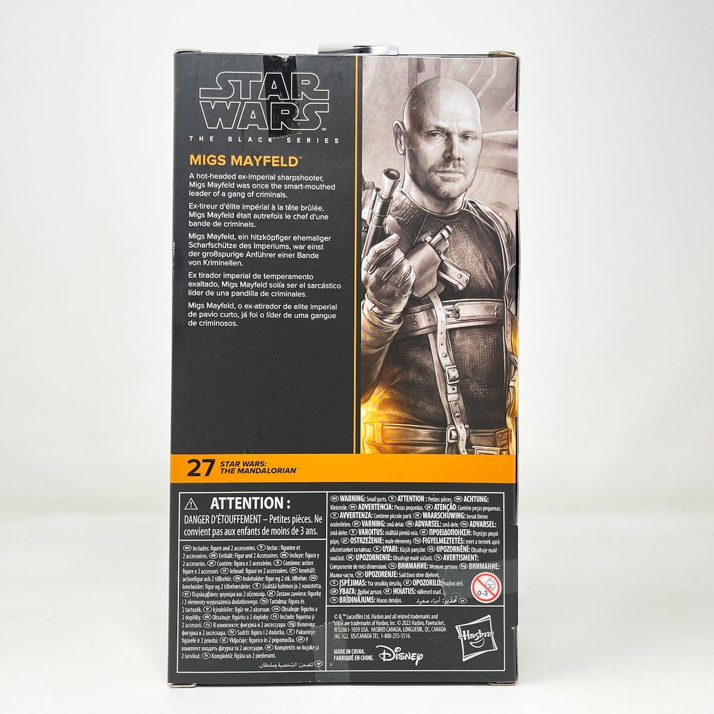 Vintage Hasbro Star Wars Black Series Sealed Figures Migs Mayfeld MAN 27 -Hasbro  Black Series