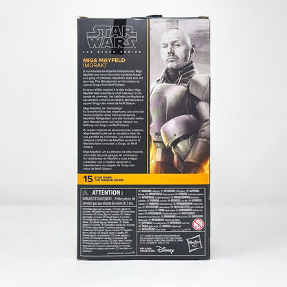 Vintage Hasbro Star Wars Black Series Sealed Figures Migs Mayfield (Morak) MAN 15 - Black Series Hasbro Star Wars Action Figure