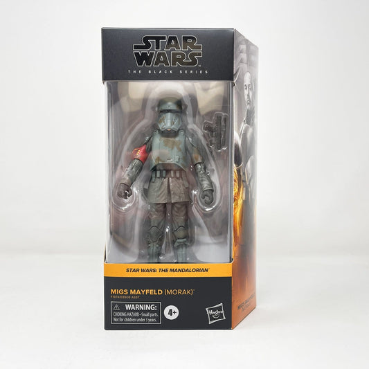 Vintage Hasbro Star Wars Black Series Sealed Figures Migs Mayfield (Morak) MAN 15 - Black Series Hasbro Star Wars Action Figure
