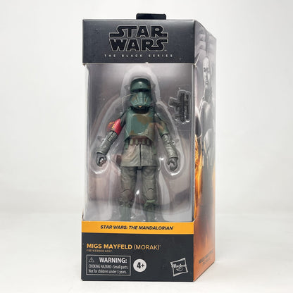 Vintage Hasbro Star Wars Black Series Sealed Figures Migs Mayfield (Morak) MAN 15 - Hasbro Black Series (2022)