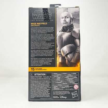 Vintage Hasbro Star Wars Black Series Sealed Figures Migs Mayfield (Morak) MAN 15 - Hasbro Black Series (2022)