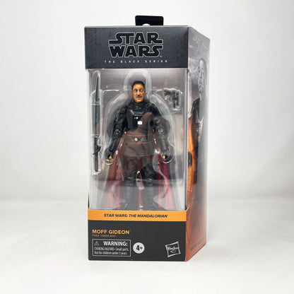 Vintage Hasbro Star Wars Black Series Sealed Figures Moff Gideon - Black Series MAN 08 Hasbro Star Wars Action Figure