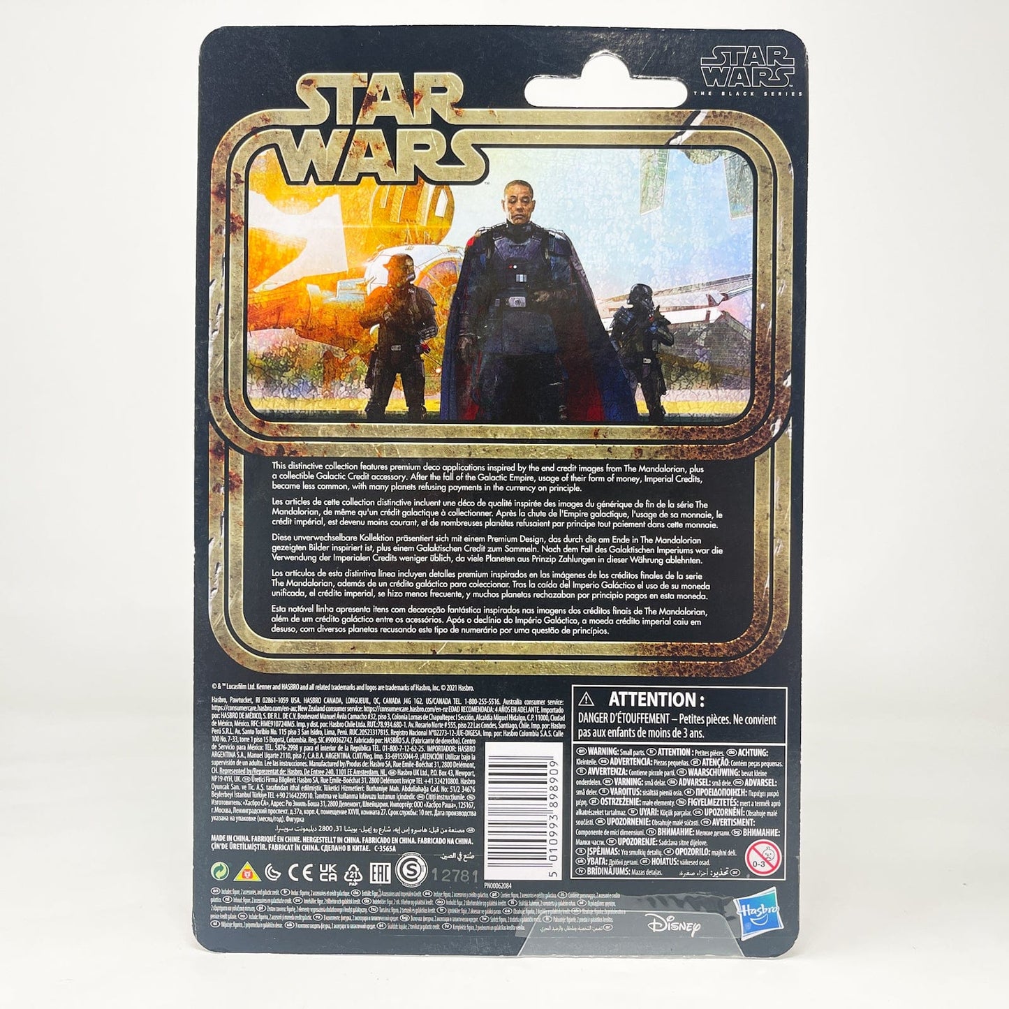 Vintage Hasbro Star Wars Black Series Sealed Figures Moff Gideon - Hasbro Black Series (2022)