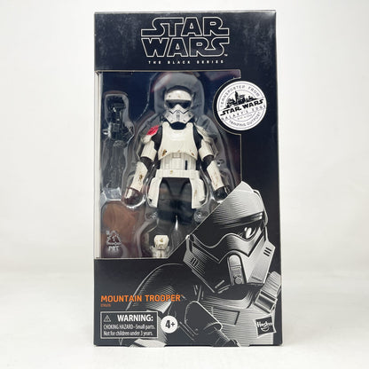 Vintage Hasbro Star Wars Black Series Sealed Figures Mountain Trooper (Galaxy's Edge) - Hasbro Black Series (2020)