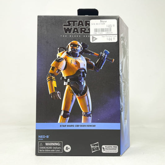 Vintage Hasbro Star Wars Black Series Sealed Figures NED-B (Deluxe) OBI 10 - Hasbro Black Series (2023)