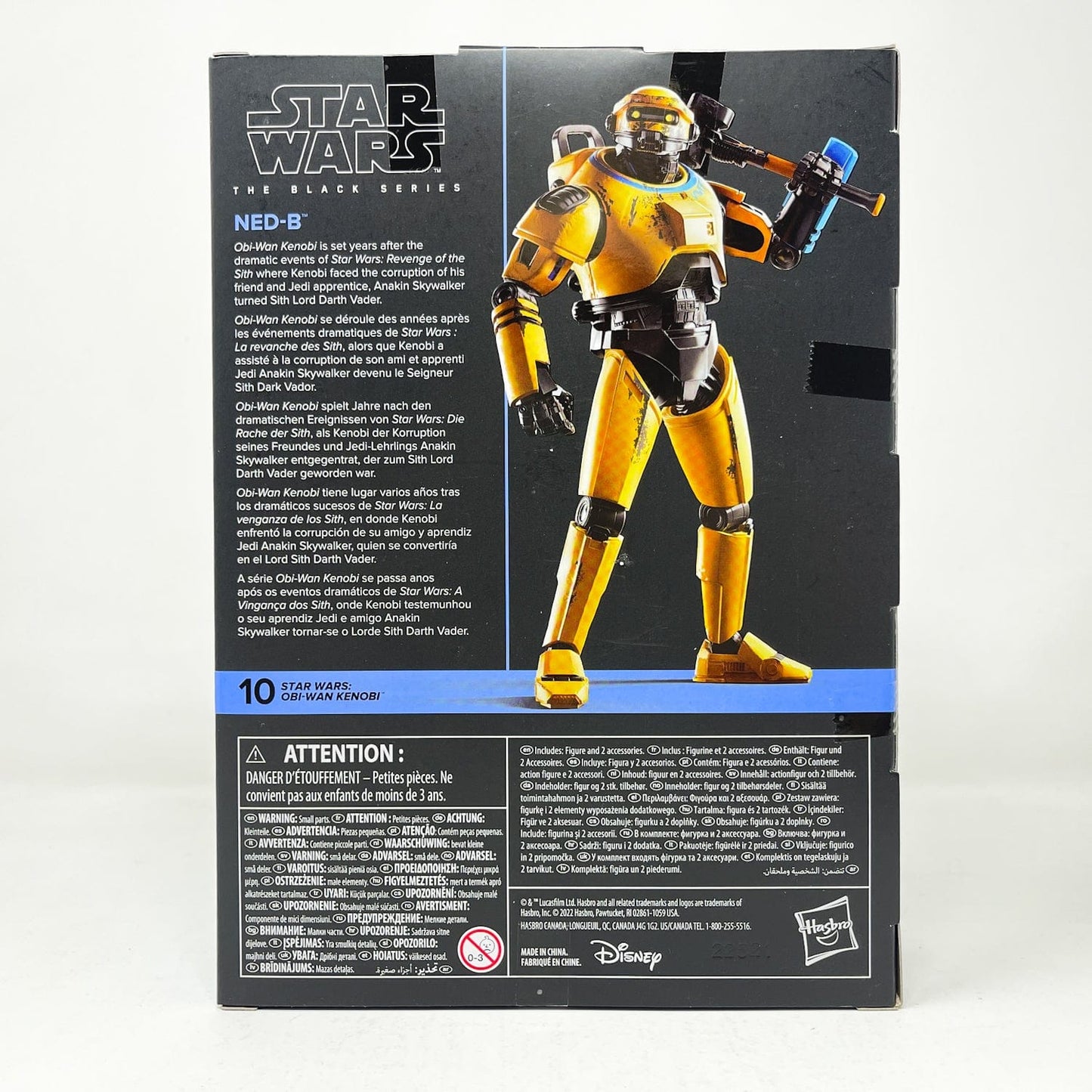 Vintage Hasbro Star Wars Black Series Sealed Figures NED-B (Deluxe) OBI10 - Hasbro Black Series