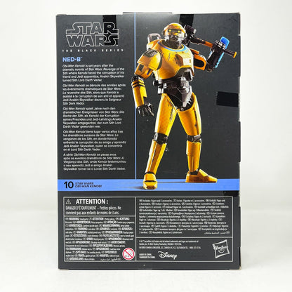 Vintage Hasbro Star Wars Black Series Sealed Figures NED-B (Deluxe) OBI10 - Hasbro Black Series