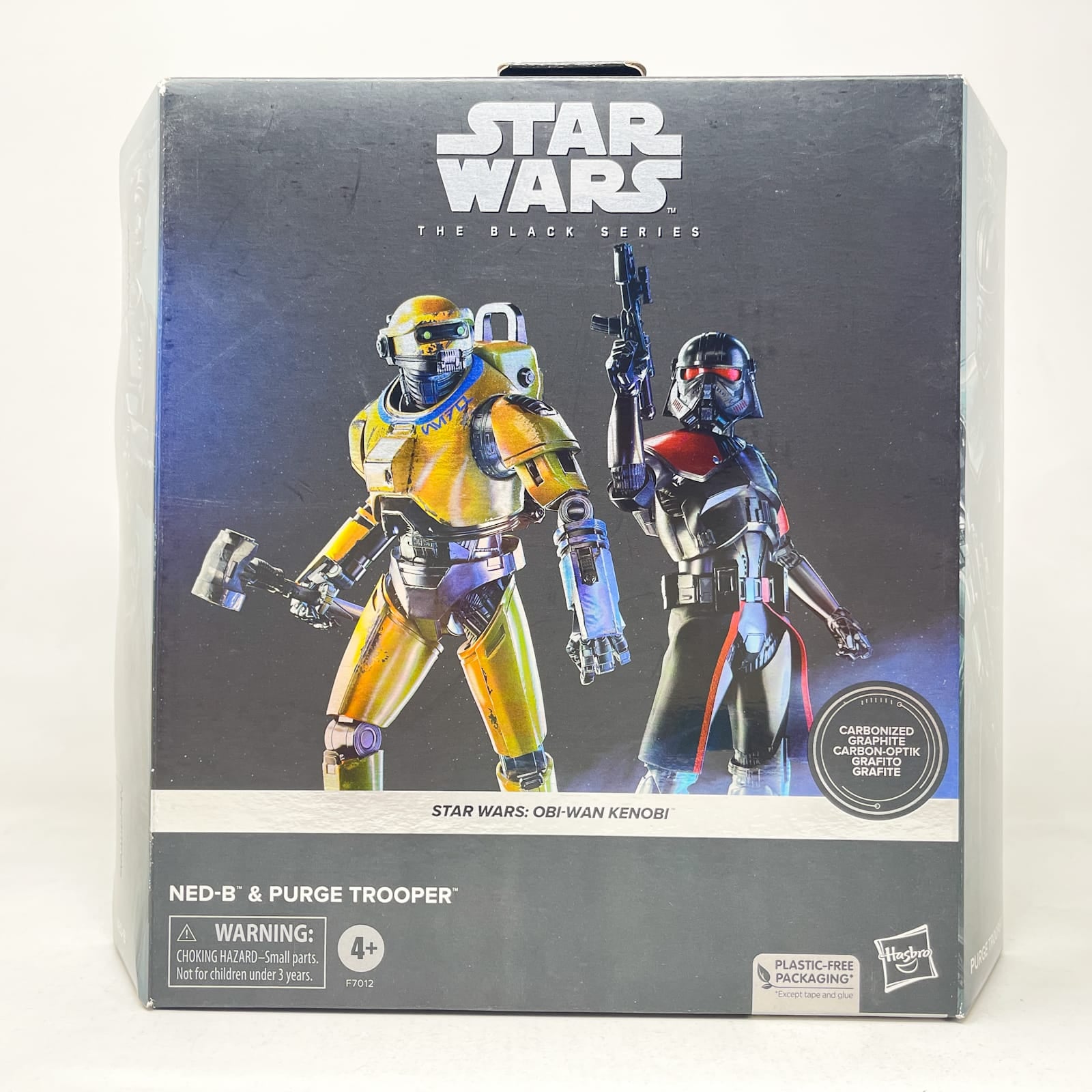 Vintage Hasbro Star Wars Black Series Sealed Figures NED-B & Purge Trooper (Carbonized) Deluxe - Hasbro Black Series (2023)