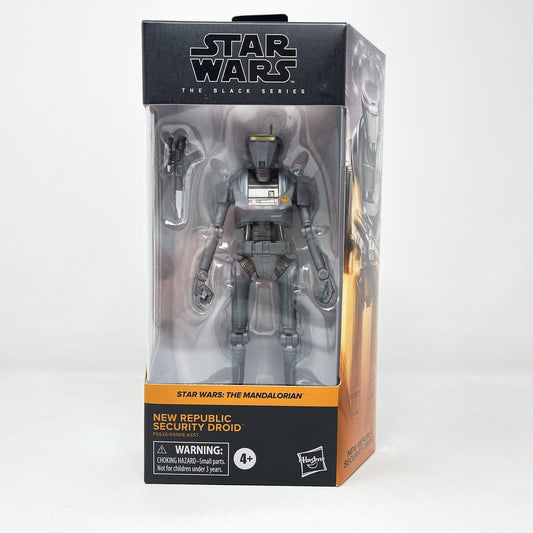 Vintage Hasbro Star Wars Black Series Sealed Figures New Republic Security Droid MAN 23 - Hasbro Black Series (2023)