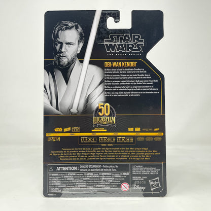 Vintage Hasbro Star Wars Black Series Sealed Figures Obi-Wan Kenobi - Archive Collection - Hasbro Black Series (2021)