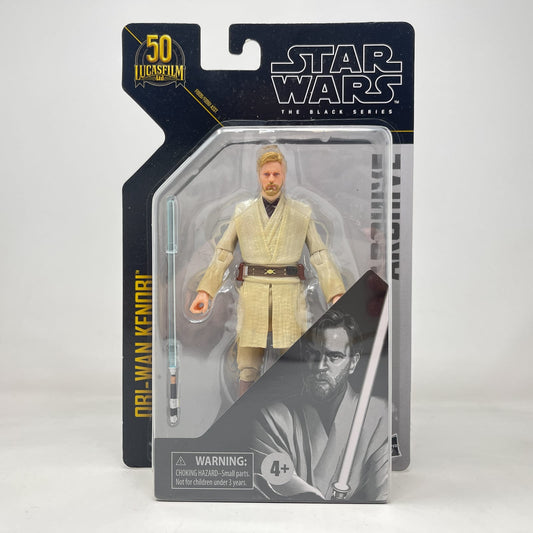 Vintage Hasbro Star Wars Black Series Sealed Figures Obi-Wan Kenobi - Archive Collection - Hasbro Black Series (2021)