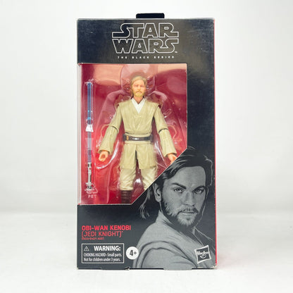 Vintage Hasbro Star Wars Black Series Sealed Figures Obi Wan Kenobi (Jedi Knight) #111 - Black Series Hasbro Star Wars Action Figure