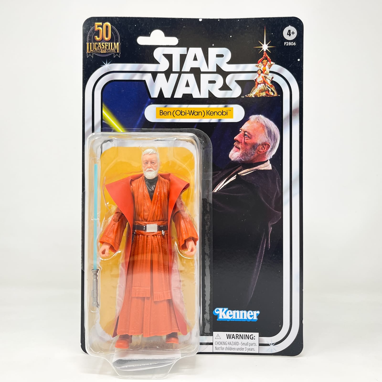 Vintage Hasbro Star Wars Black Series Sealed Figures Obi-Wan Kenobi (Kenner) - 50th Anniversary - Hasbro Black Series (2021)