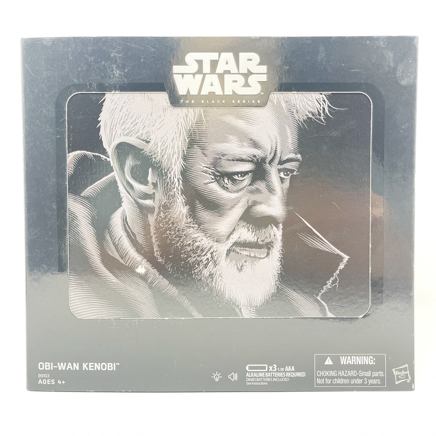Vintage Hasbro Star Wars Black Series Sealed Figures Obi-Wan Kenobi with Leia Hologram Table (SDCC 2016) - Black Series Hasbro Star Wars Box Set