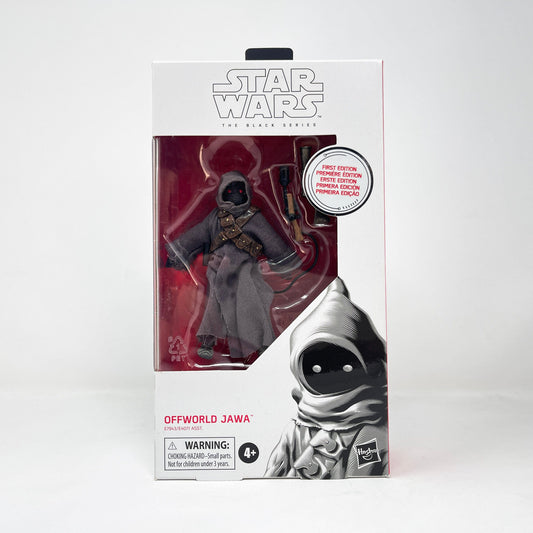 Vintage Hasbro Star Wars Black Series Sealed Figures Offworld Jawa (First Edition) #96 - Black Series Hasbro Star Wars Action Figure
