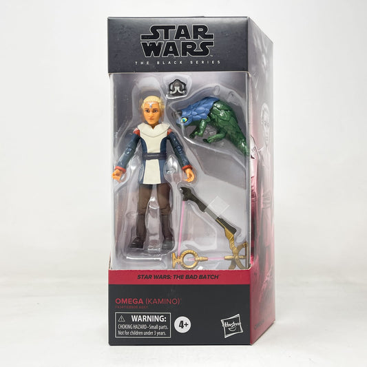 Vintage Hasbro Star Wars Black Series Sealed Figures Omega - Kamino (The Bad Batch) BB 10 - Hasbro Black Series (2022)
