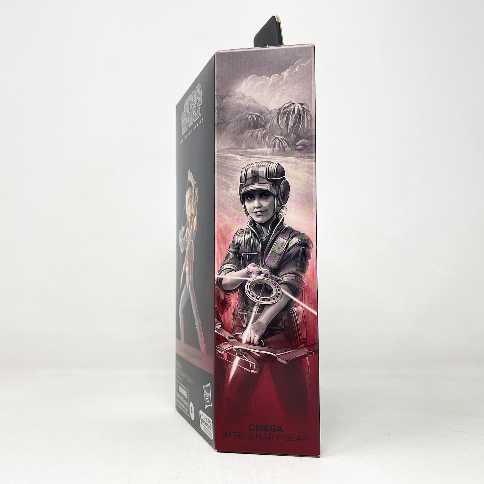 Vintage Hasbro Star Wars Black Series Sealed Figures Omega (Mercenary Gear) - The Bad Batch BB 18 - Hasbro Black Series (2023)