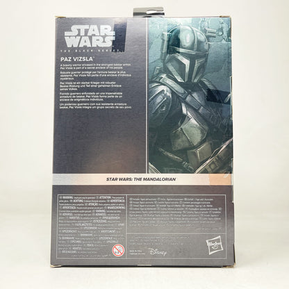 Vintage Hasbro Star Wars Black Series Sealed Figures Paz Visla Deluxe MAN 36 Carbonized - Hasbro Black Series (2022)