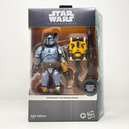 Vintage Hasbro Star Wars Black Series Sealed Figures Paz Visla Deluxe MAN 36 Carbonized - Hasbro Black Series (2022)