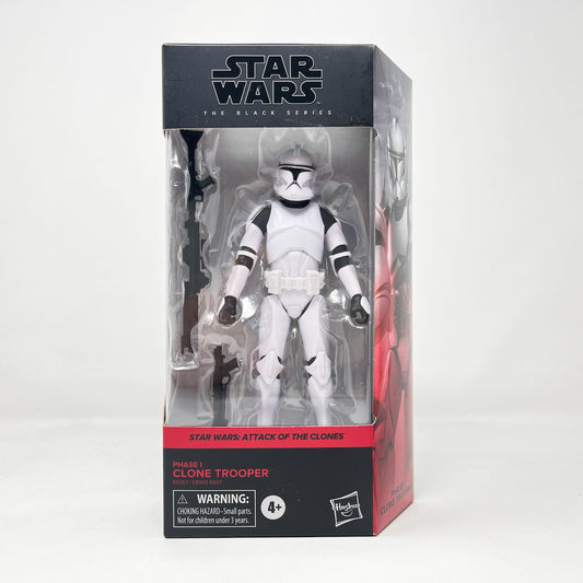 Vintage Hasbro Star Wars Black Series Sealed Figures Phase I Clone Trooper AOTC 02 - Hasbro Black Series (2021)
